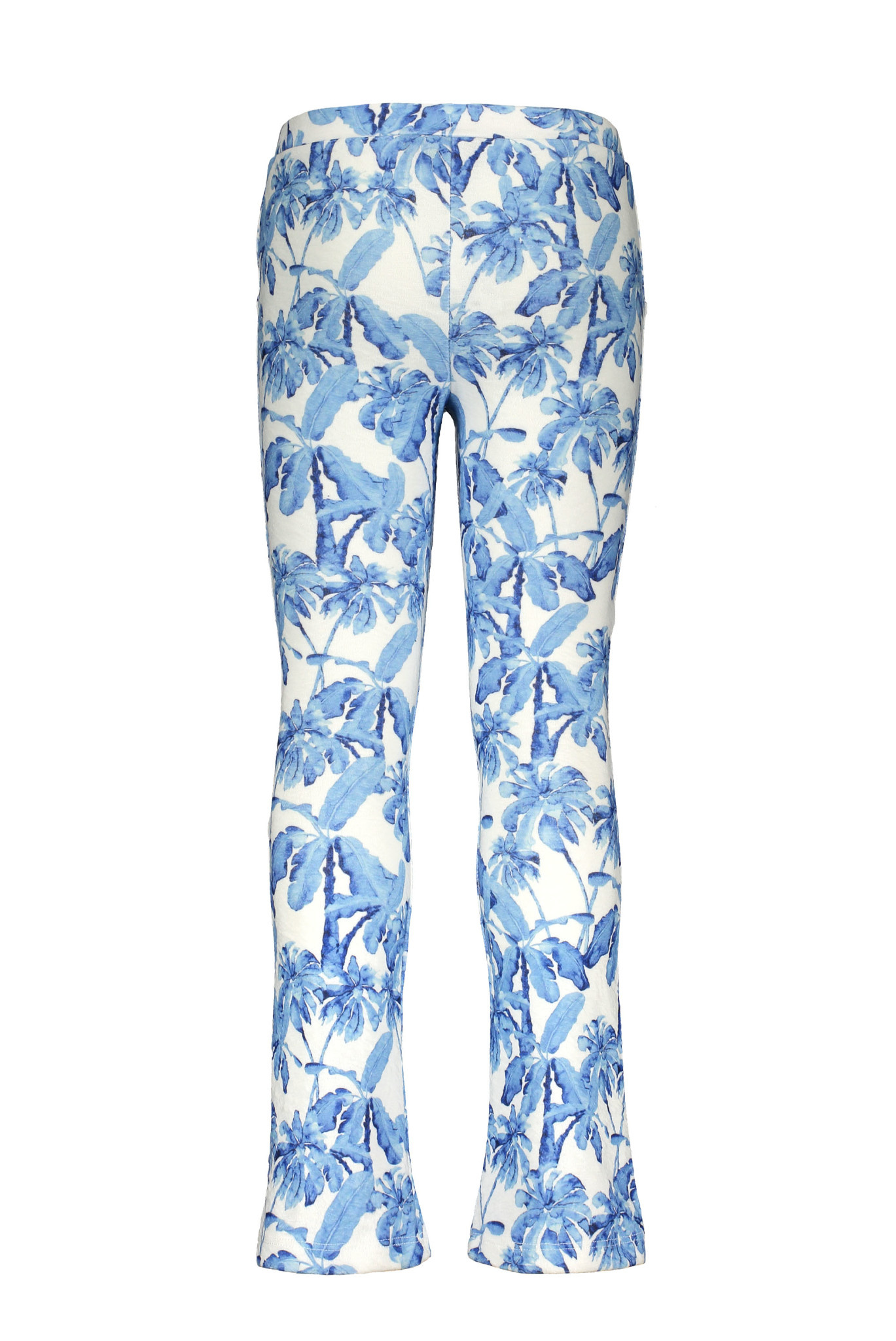 FLARED PANT F003-5671 | blue palm