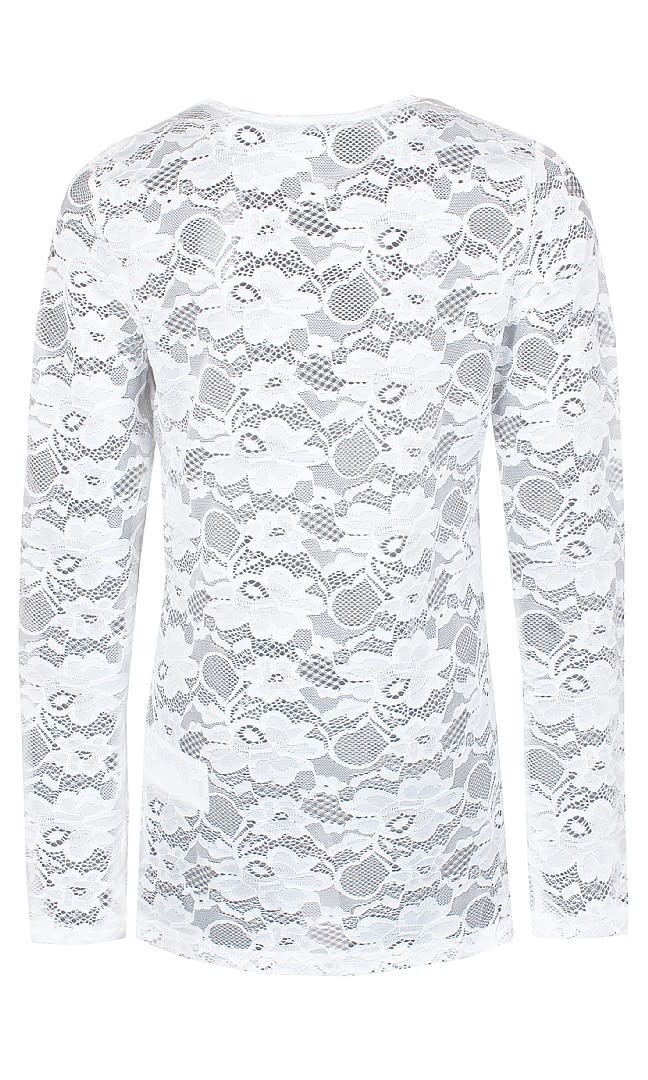 Longsleeve lace 4709540 | 0003 offwhite