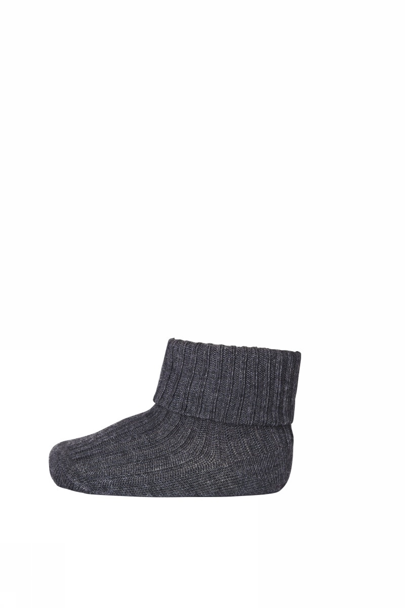 Socks cotton rib 533 | 497 dark grey