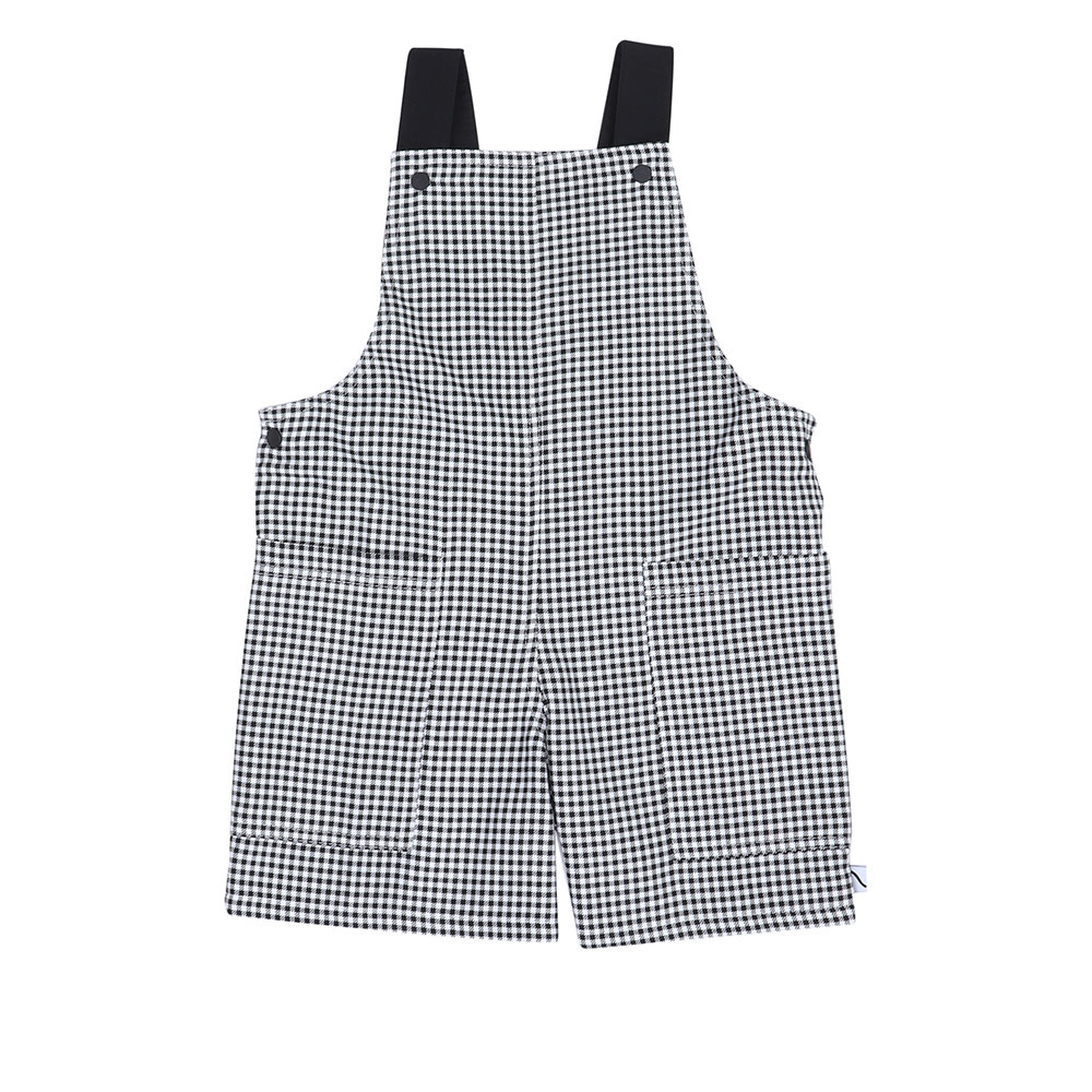 Salopette mini checkers paperbag