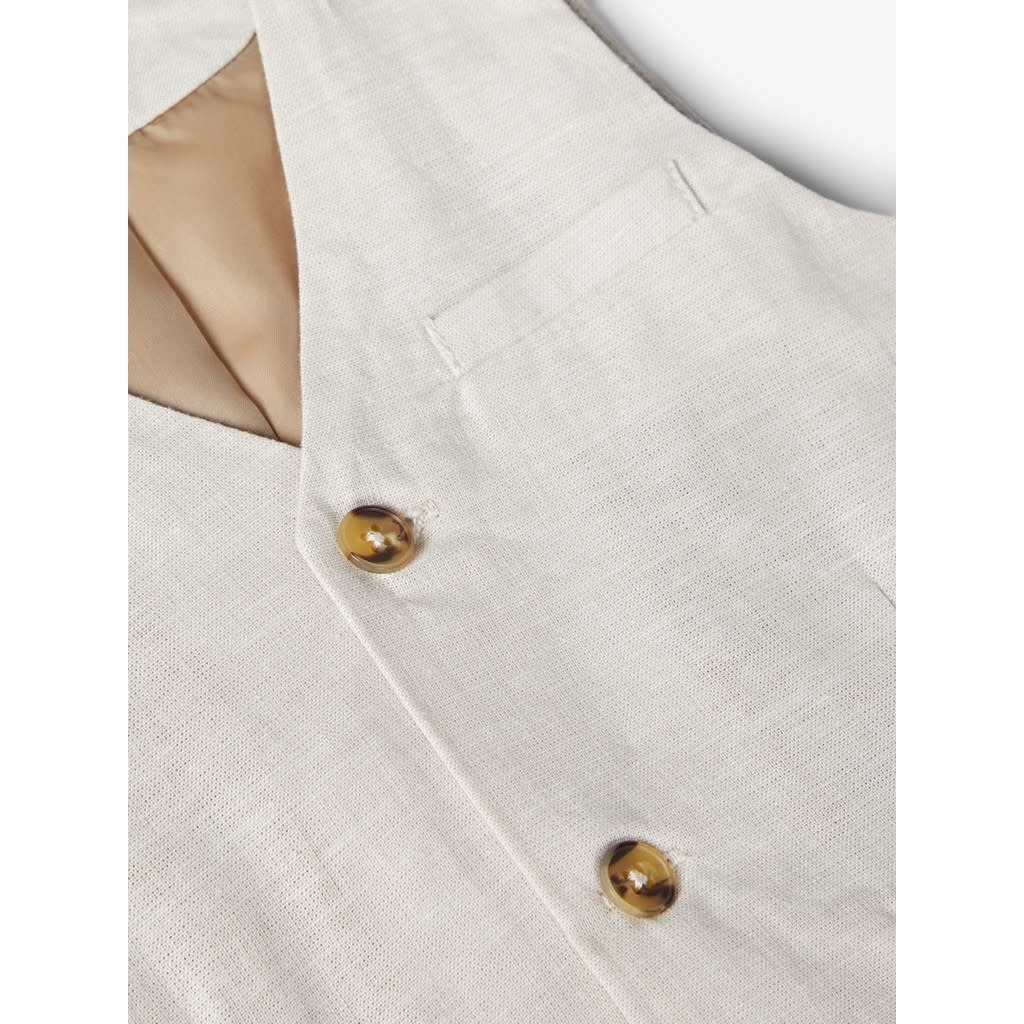 NMMFALCON Waistcoat 13175698 | white pepper