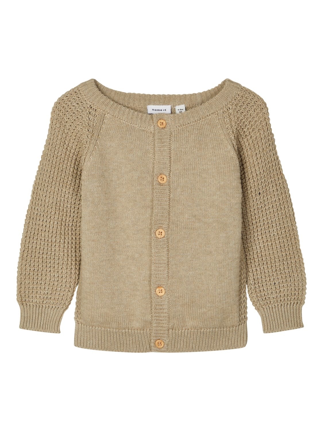 NBMBUMIO Cardigan 13185636 - silver sage
