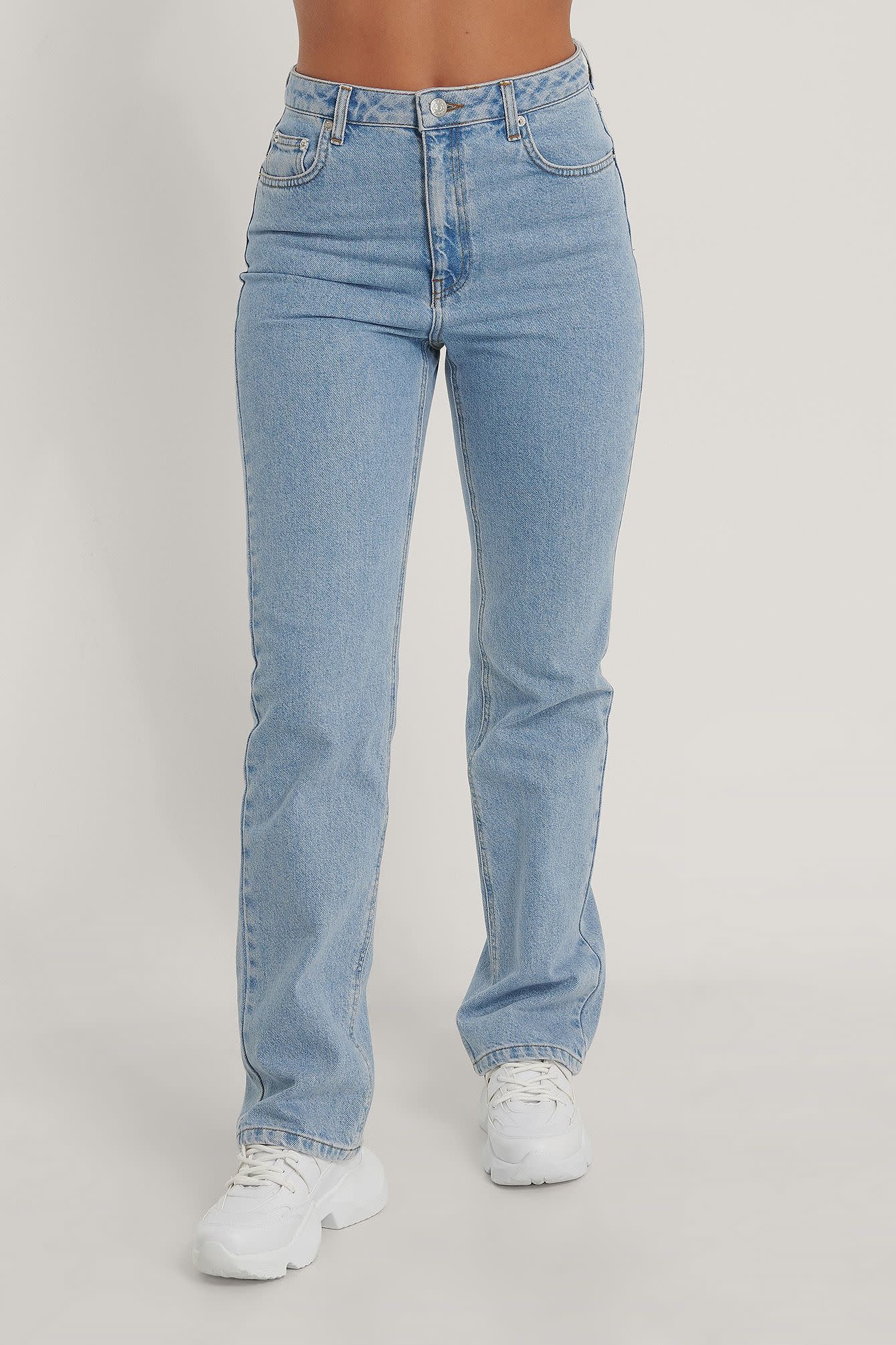 Contrast Pocket HW denim 000582 - Light Blue