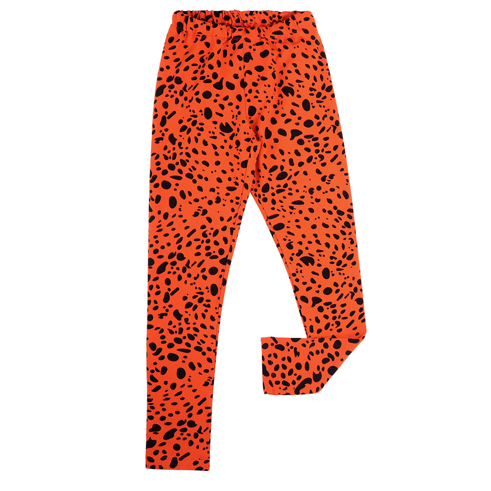 Legging | spotted animal red