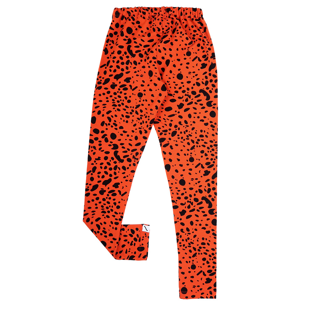 Legging | spotted animal red