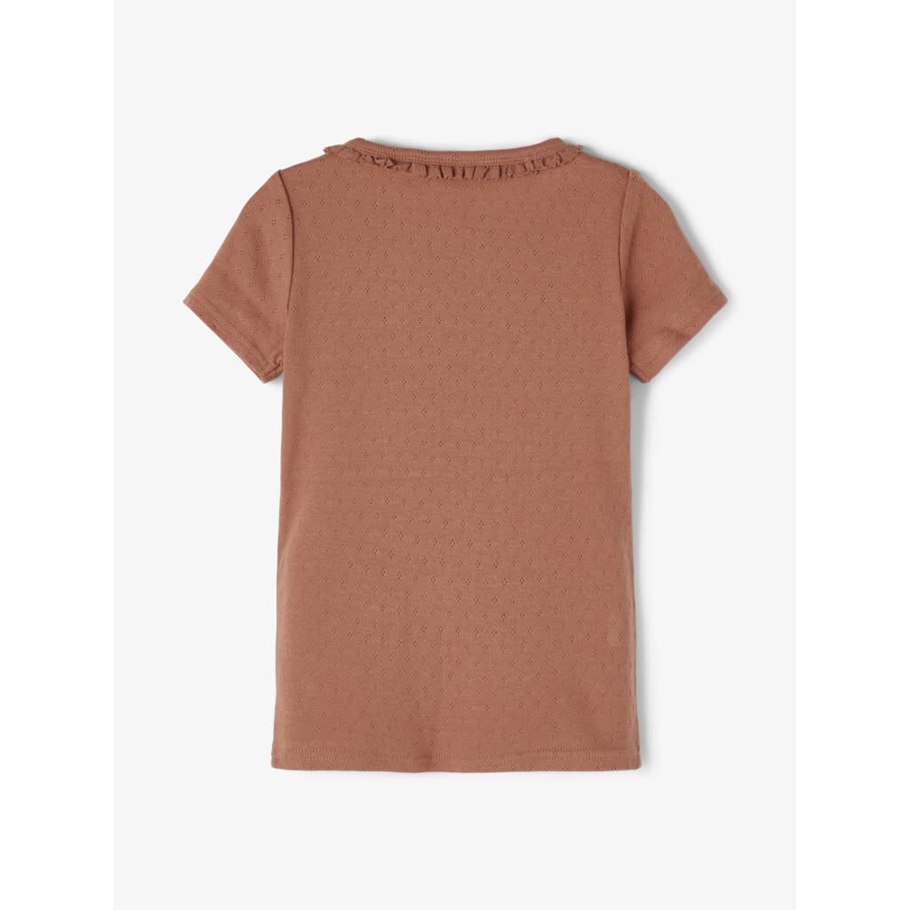 NMFSAFRAN T-shirt 13192180 - Carob Brown