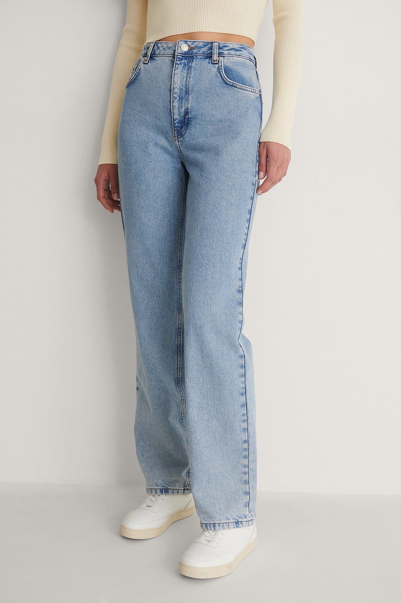 Contrast Pocket HW denim 000582 - Light Blue