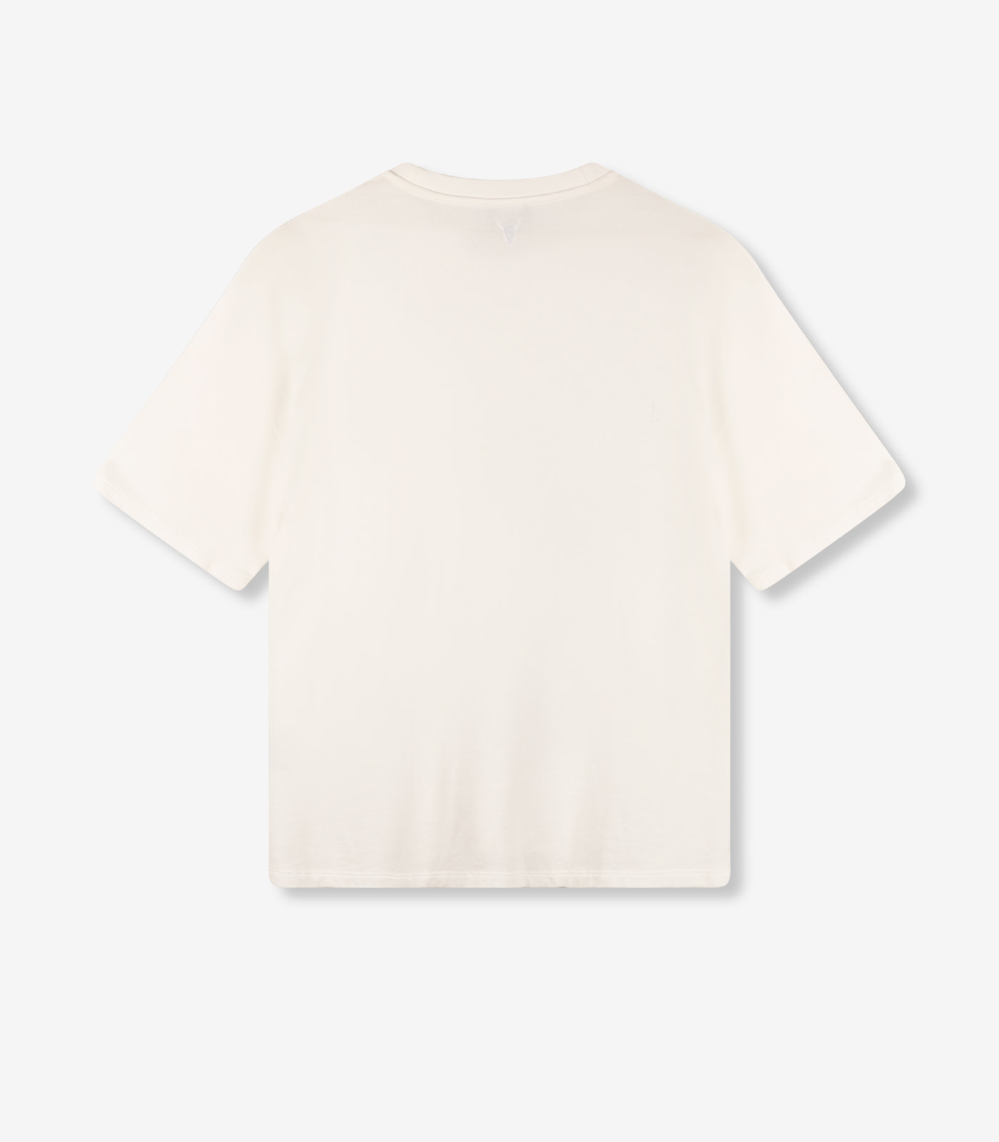 knitted summer sweat t-shirt soft white