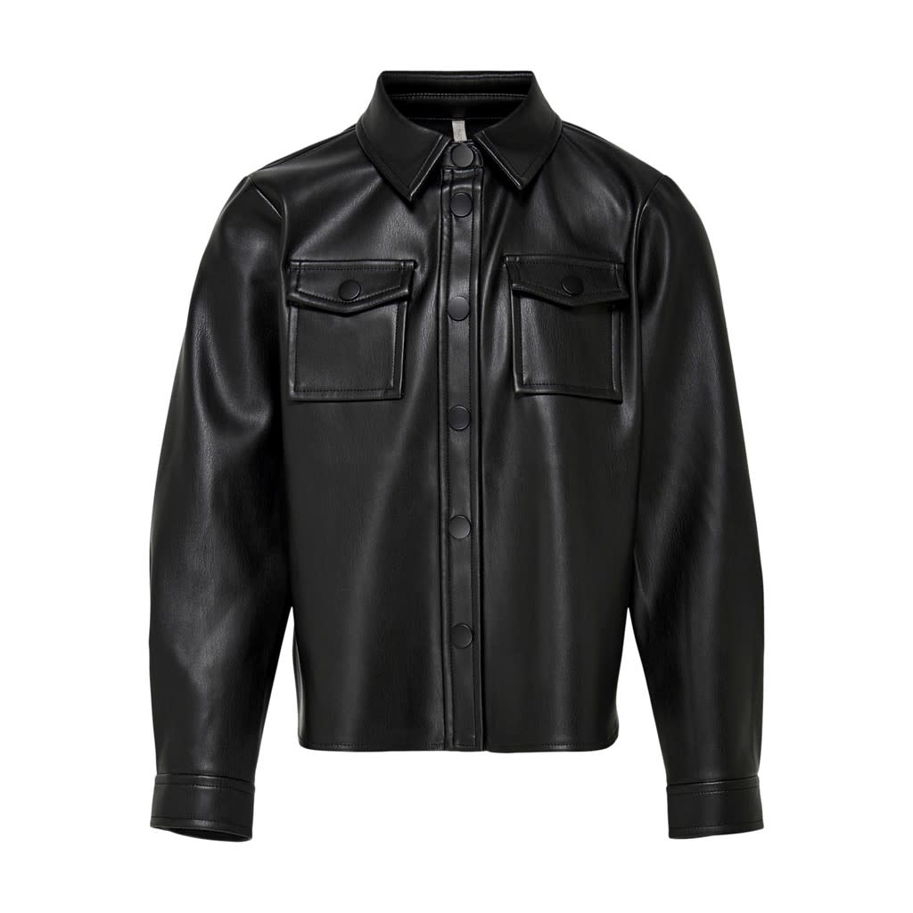 KONBRYLEE faux leather shirt 15222390