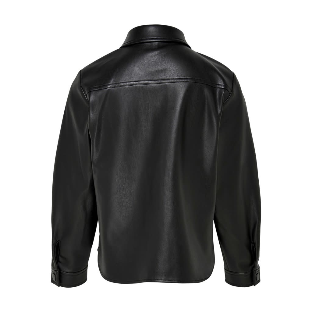 KONBRYLEE faux leather shirt 15222390