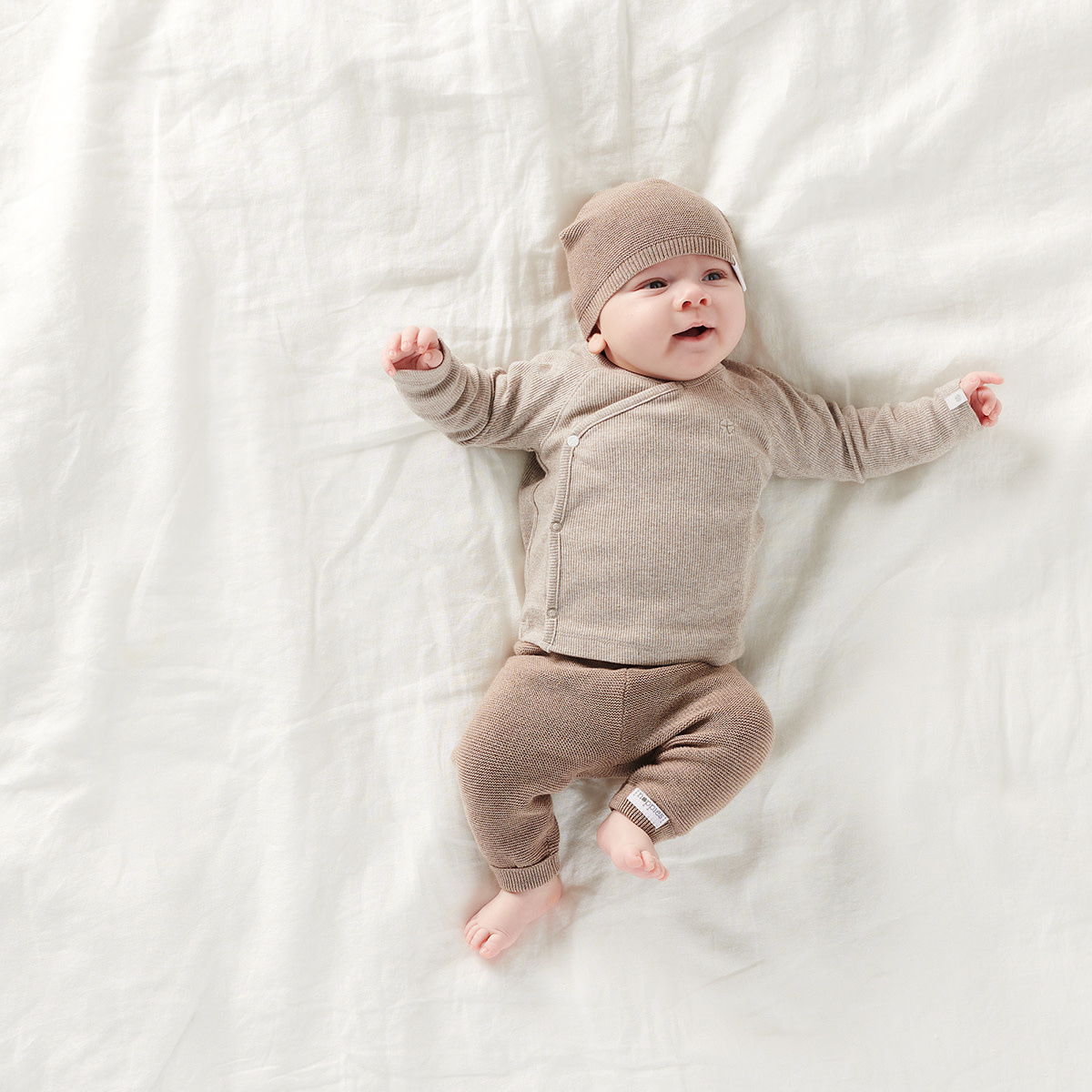 U Pants Knit Reg Grover 67405 Taupe Melange