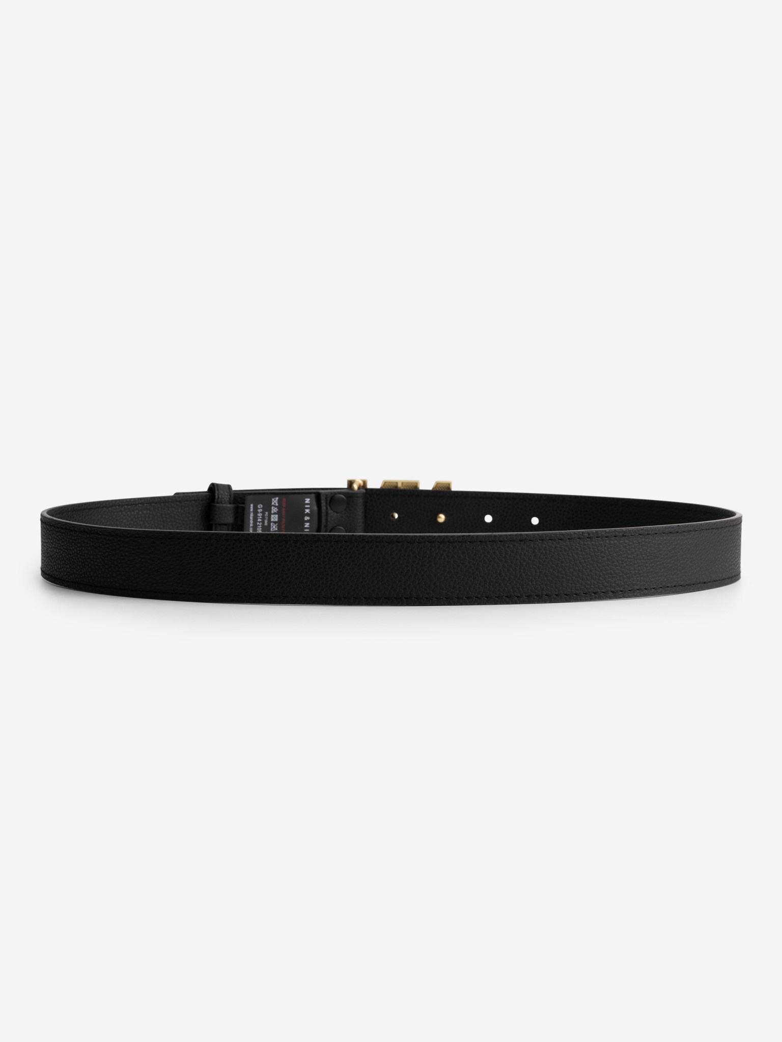 Amora Logo Belt G 9-914 Black
