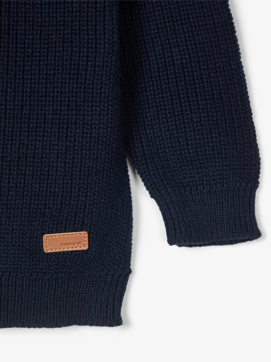 NBMTIALEX LS KNIT 13185634 | Dark Sapphire