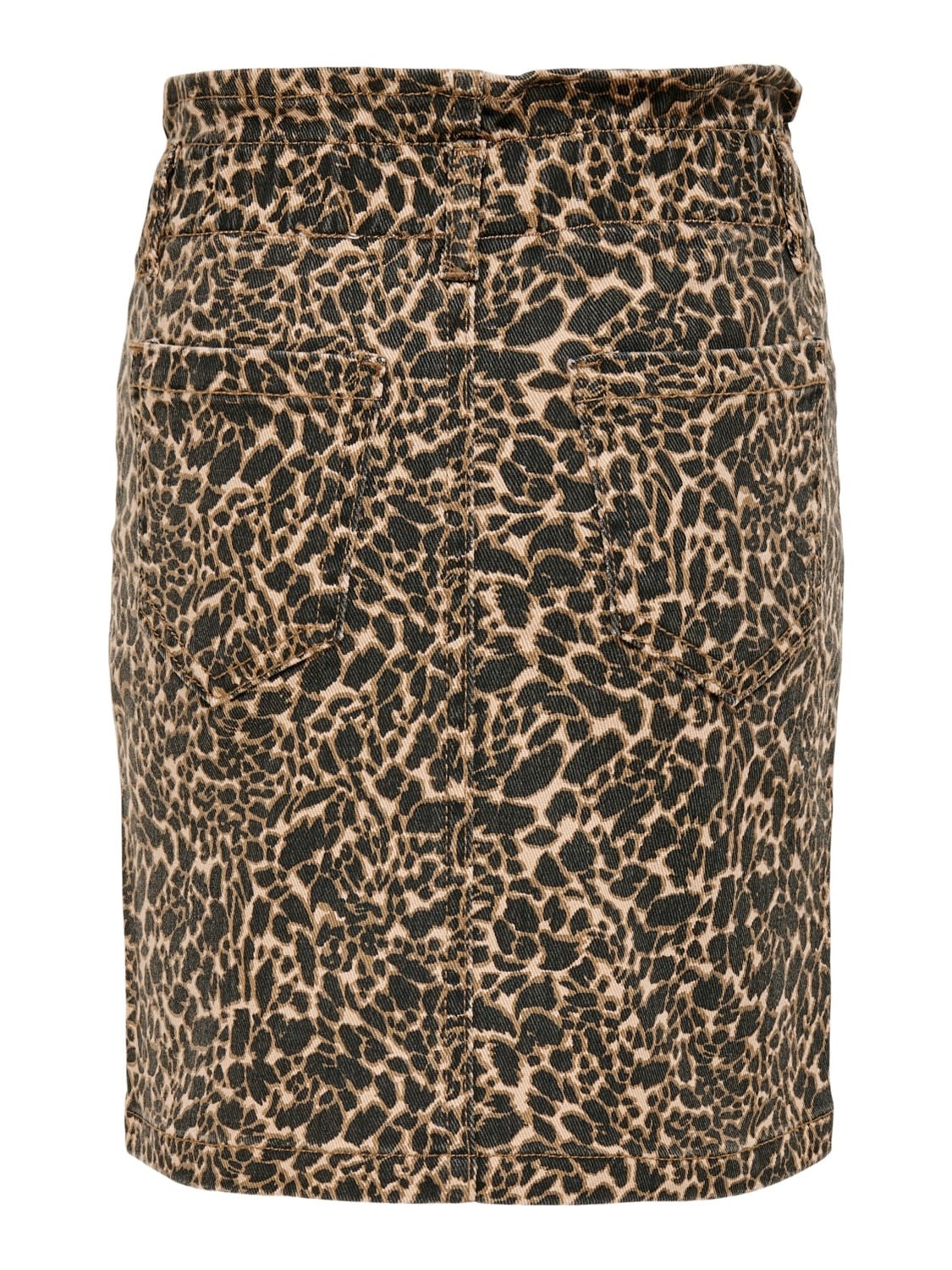 KONBETTY PAPERBAG LEO DNM SKIRT 15236708 Humus