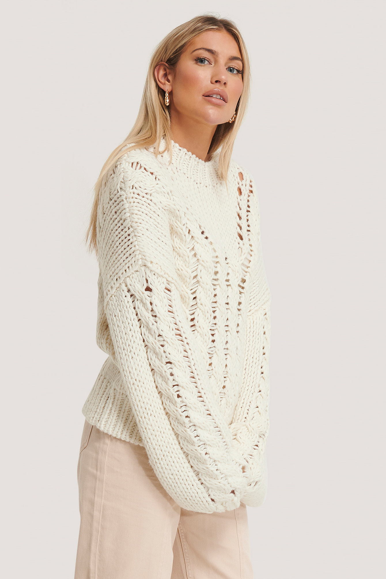 Raw knit 006641 - white