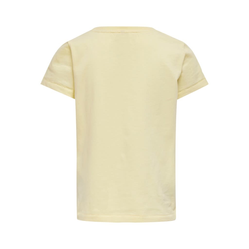 KONCANA LIFE OVERSIZE S/S TOP 15242260 Pastel Yellow