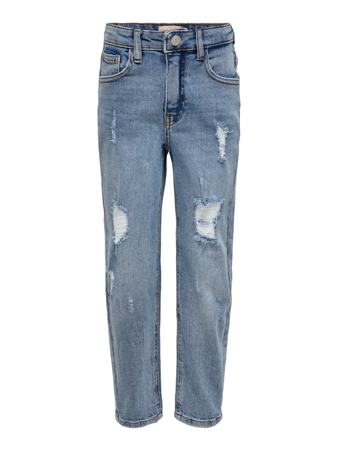 KONCALLA MOM FIT DESTROY JEANS 15224010 - Light blue