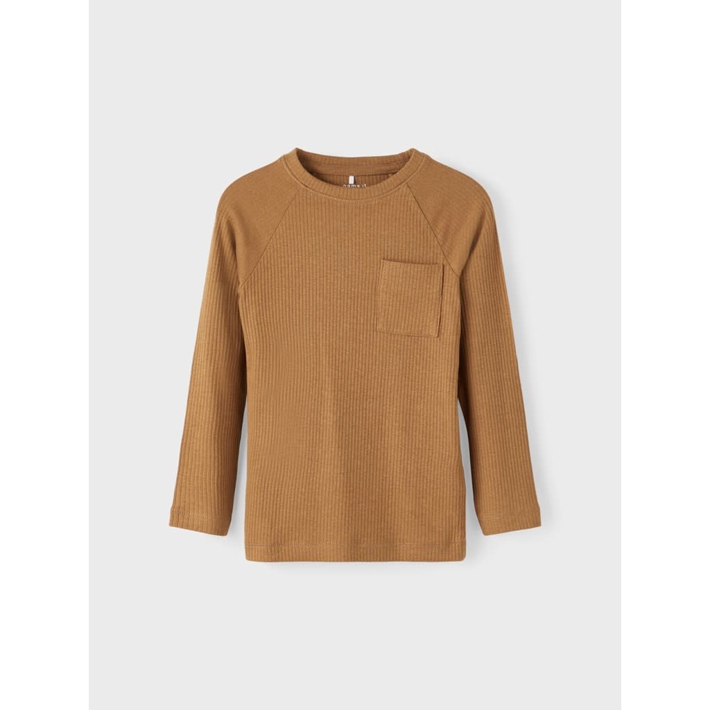 NMMKABILLEON Longsleeve 13195131 Toasted Coconut
