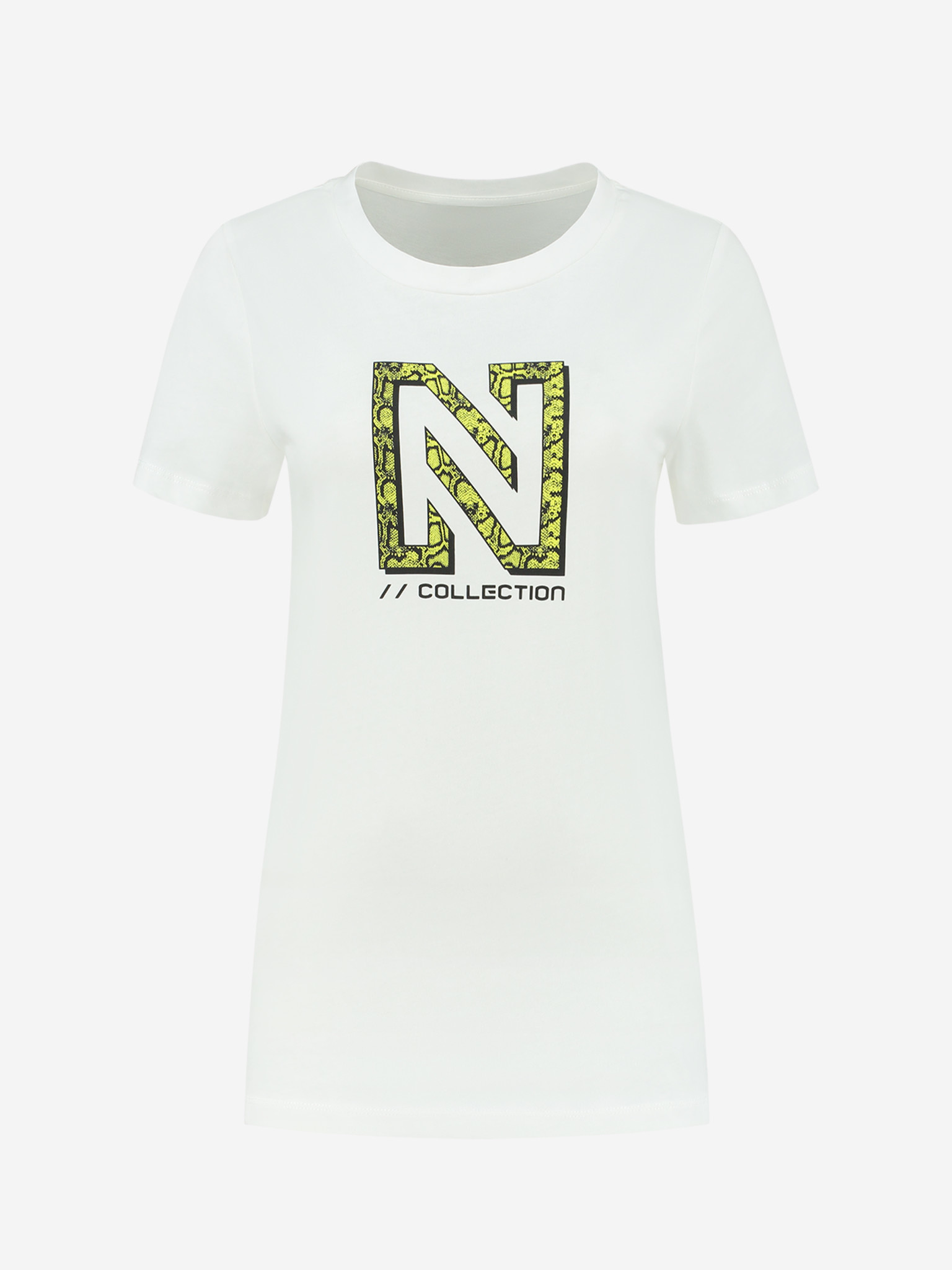 Snakey N Logo T-Shirt 6144 star white
