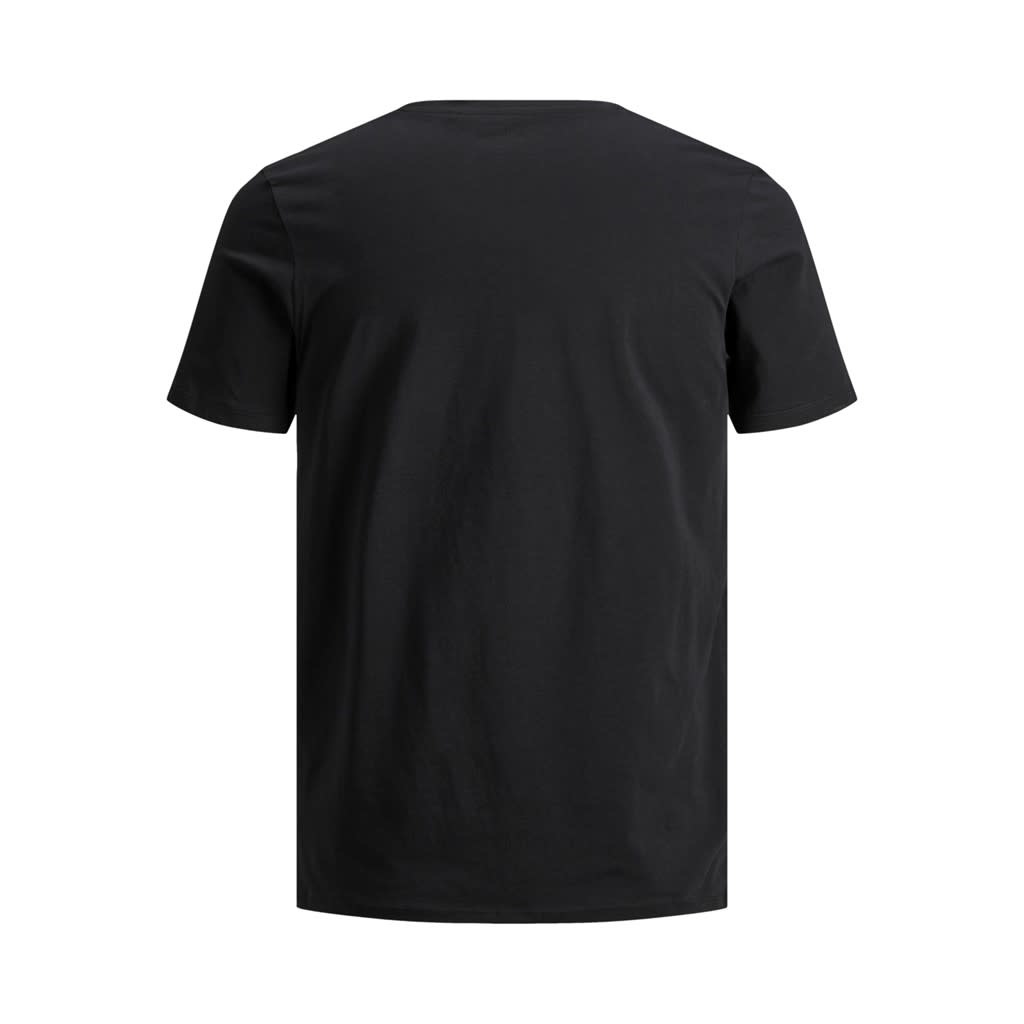 JJEORGANIC BASIC TEE SS O-NECK NOOS JNR 12158433 Black