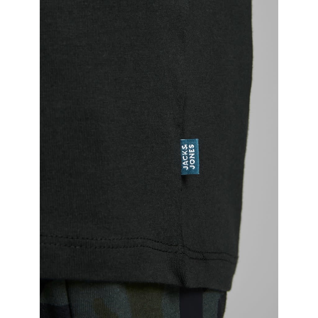 JJEORGANIC BASIC TEE SS O-NECK NOOS JNR 12158433 Black
