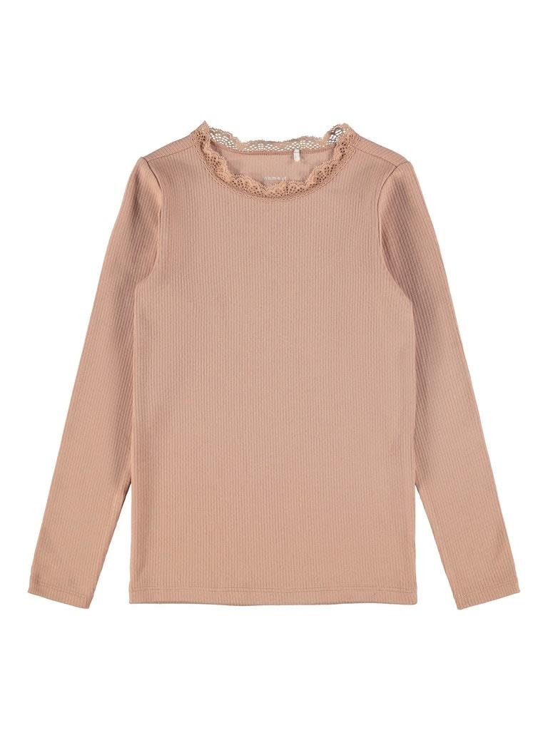 NMFREYA Longsleeve 13194457 - Cafe Au Lait