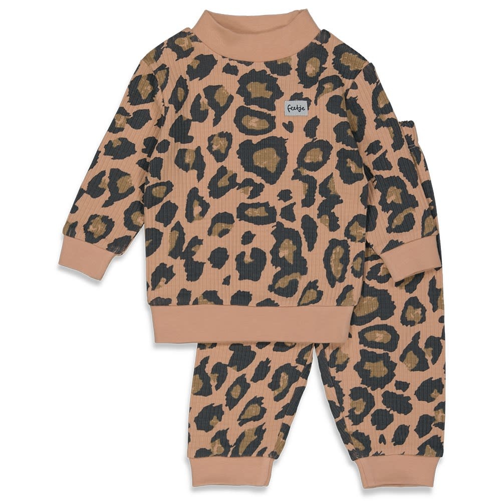 Pyjama wafel 305.544 - zand melange