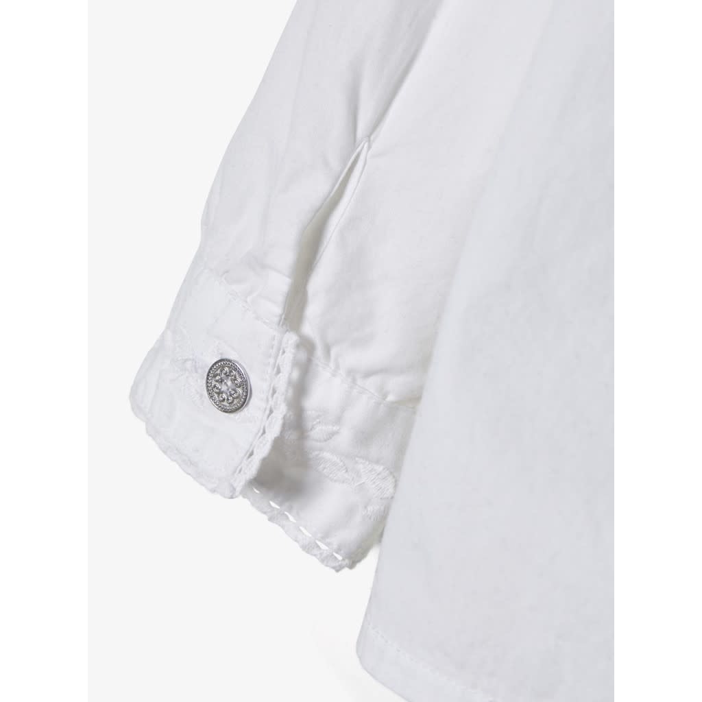 NMFTERINA Shirt 13173713 - Bright White