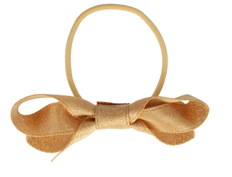 Haarelastiek gold sparkle