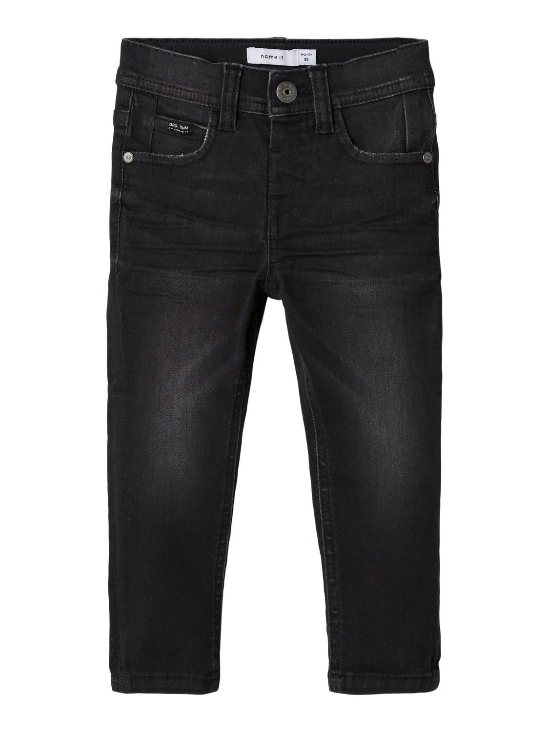 NMMSILAS Skinny Jeans 13198524 Dark Grey Denim