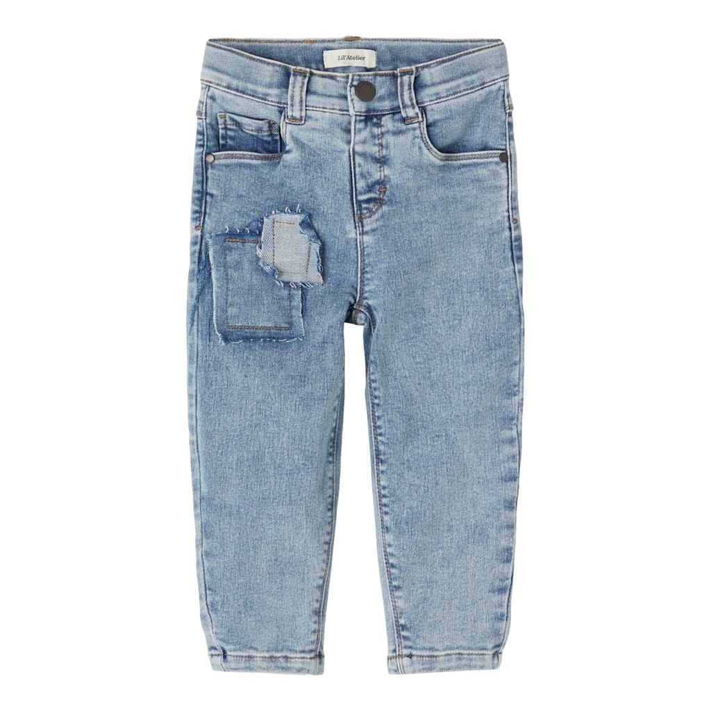 NMNBENJI DNMETEMS 1477 PANT LIL 13200981 Light Blue Denim