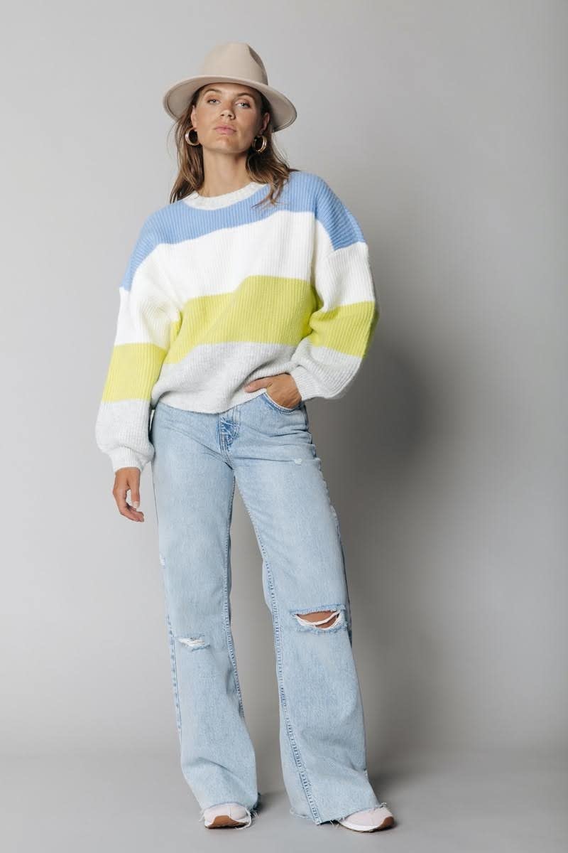 Olivia Striped Knitwear Sweater