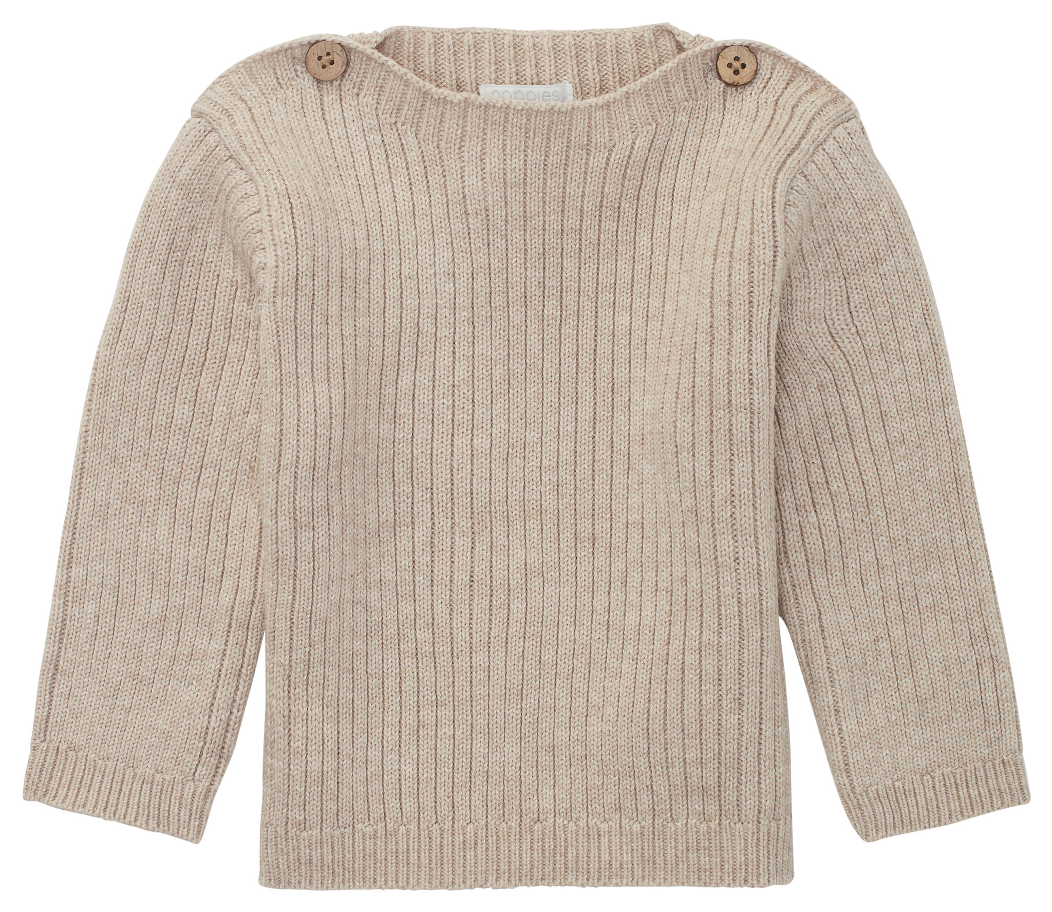 U Pullover LS Rodange 1470216 Sand Melange