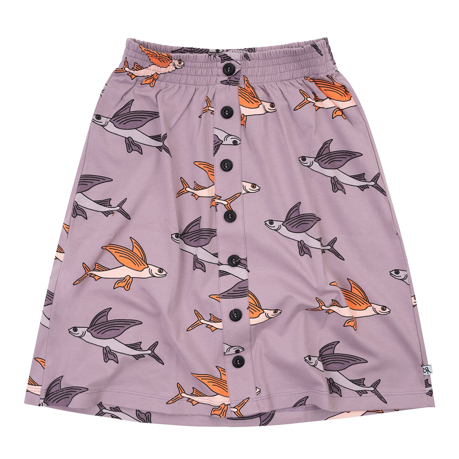 Flying fish - long skirt wt buttons FLY058