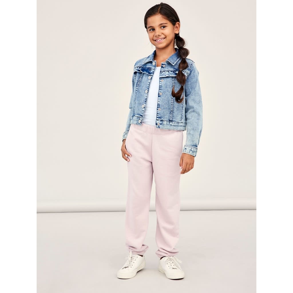 NKFTALLI DNM1677 SWE JACKET NOOS 13197454 Light Blue Denim