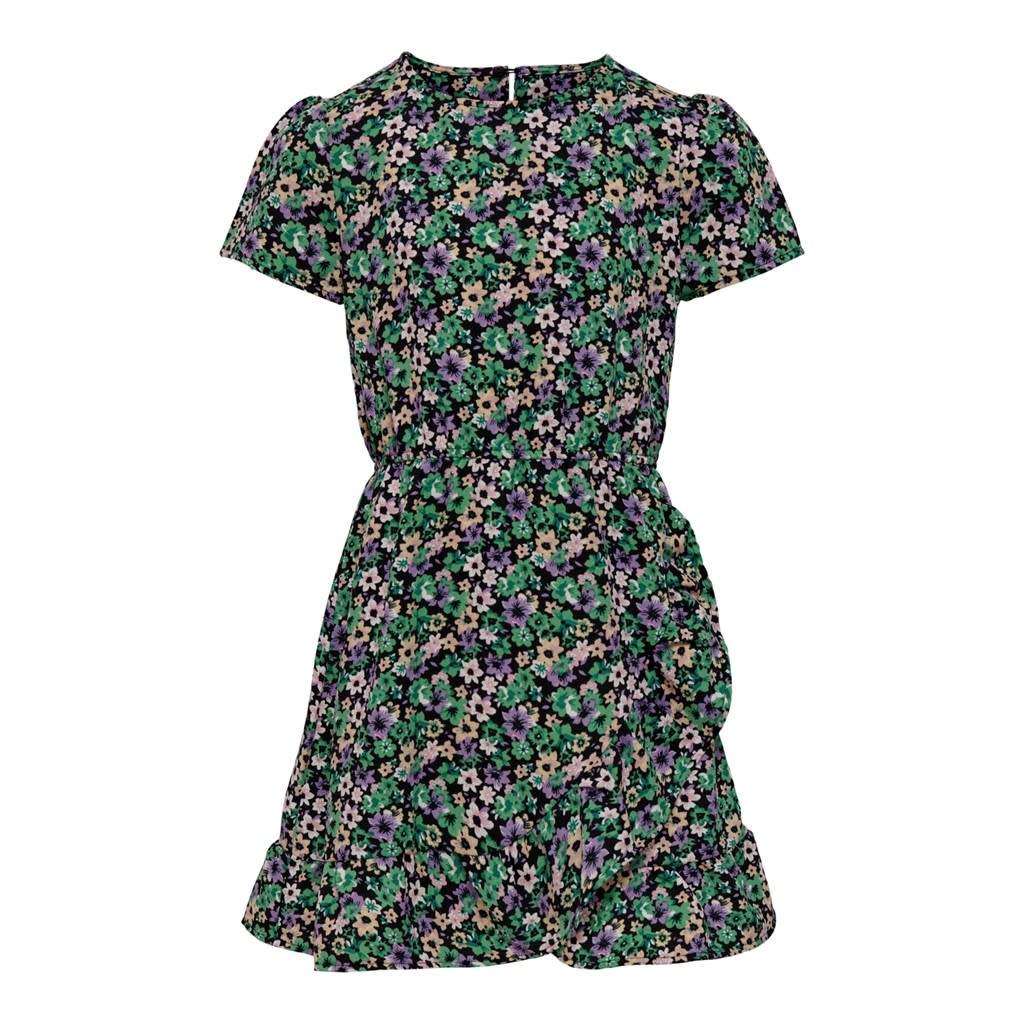 KONSELMA-LULU S/S FAKE WRAP DRESS PTM 15258803 Black