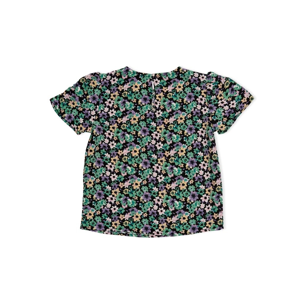 KOMSELMA S/S O-NECK TOP PTM 15258835 Black