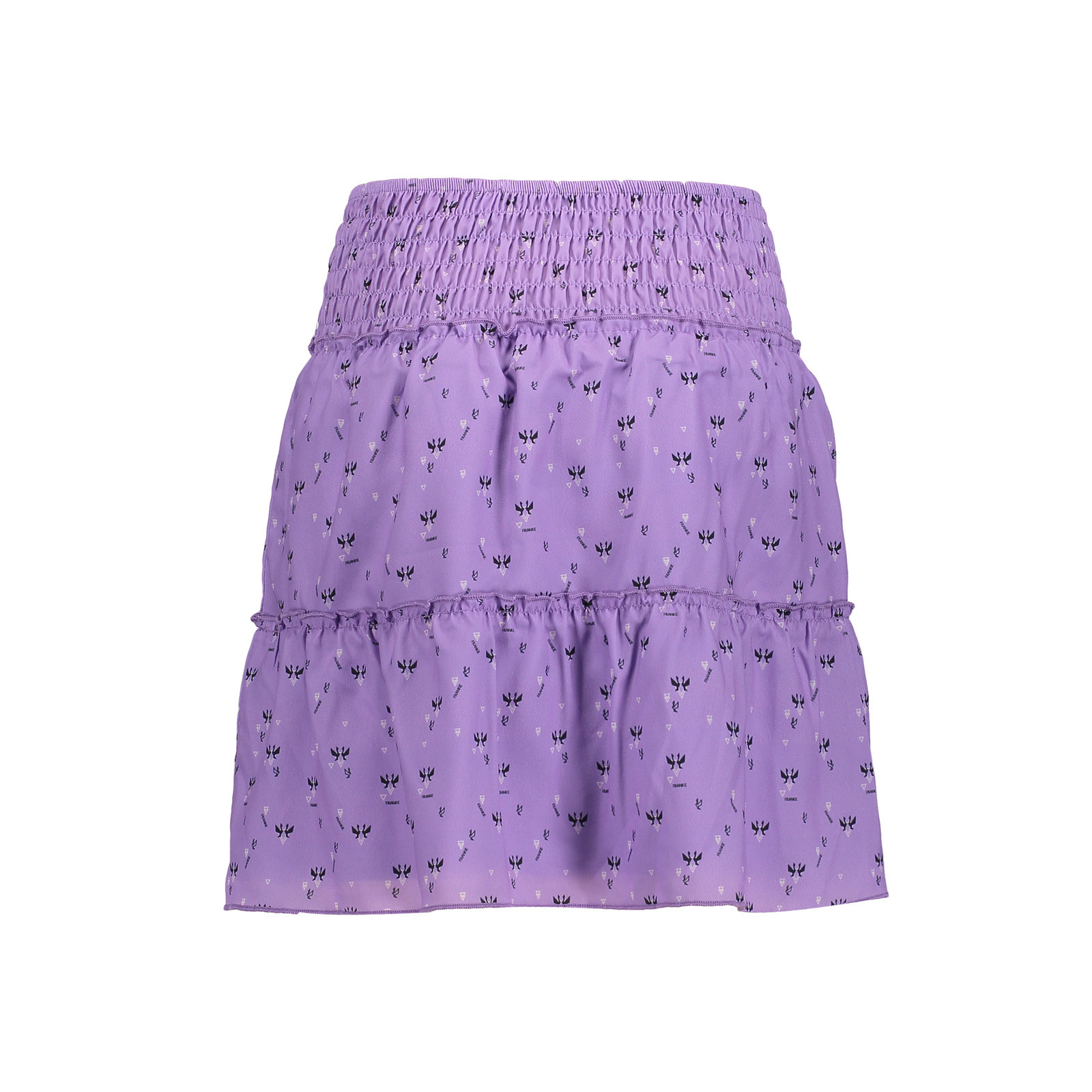Caia Skirt PRINT PURPLE RAIN/BLACK