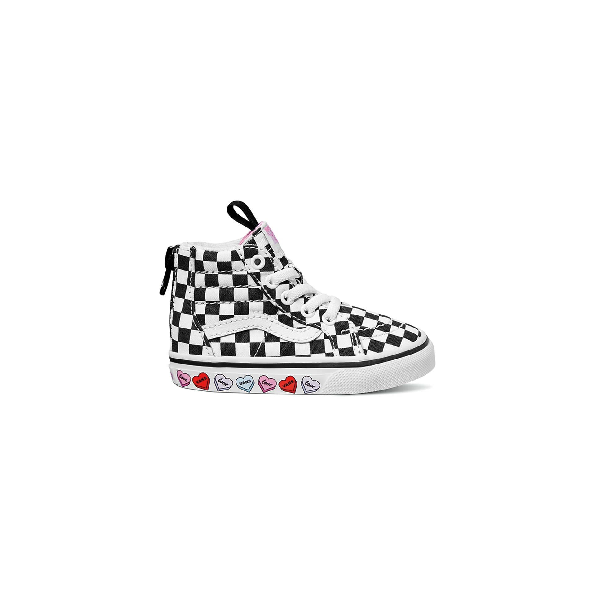 TD SK8-Hi Zip Candy Hearts VN000XG5ABY1