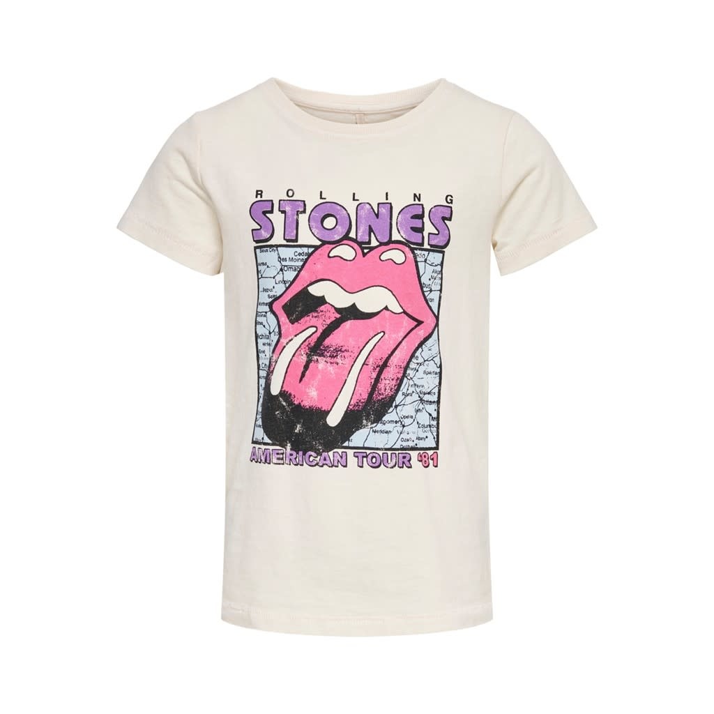 KONROLLING STONES S/S TOP BOX JRS 15260777 Tofu