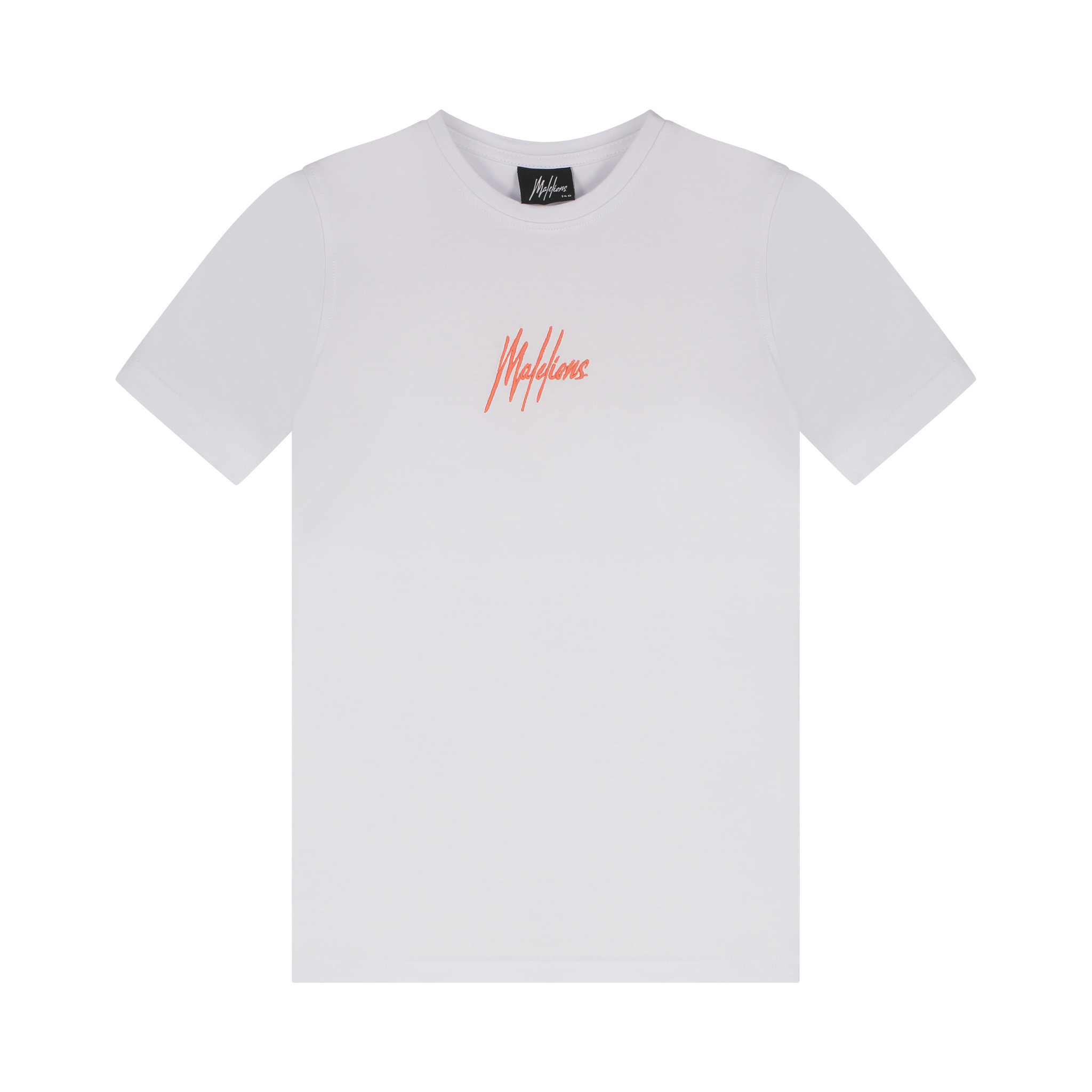Double Signature T-Shirt J2-SS22-21 White/Peach