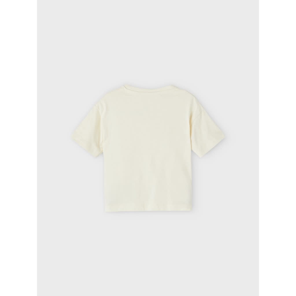 NMNELLO SS BOXY TOP LIL 13203628 Turtledove