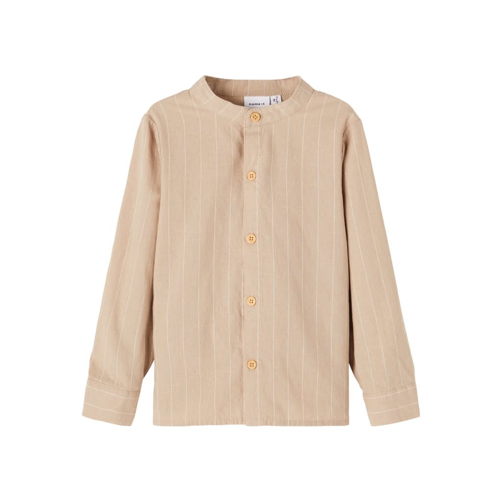 NMMHERAL LS SHIRT 13202573 Weathered Teak