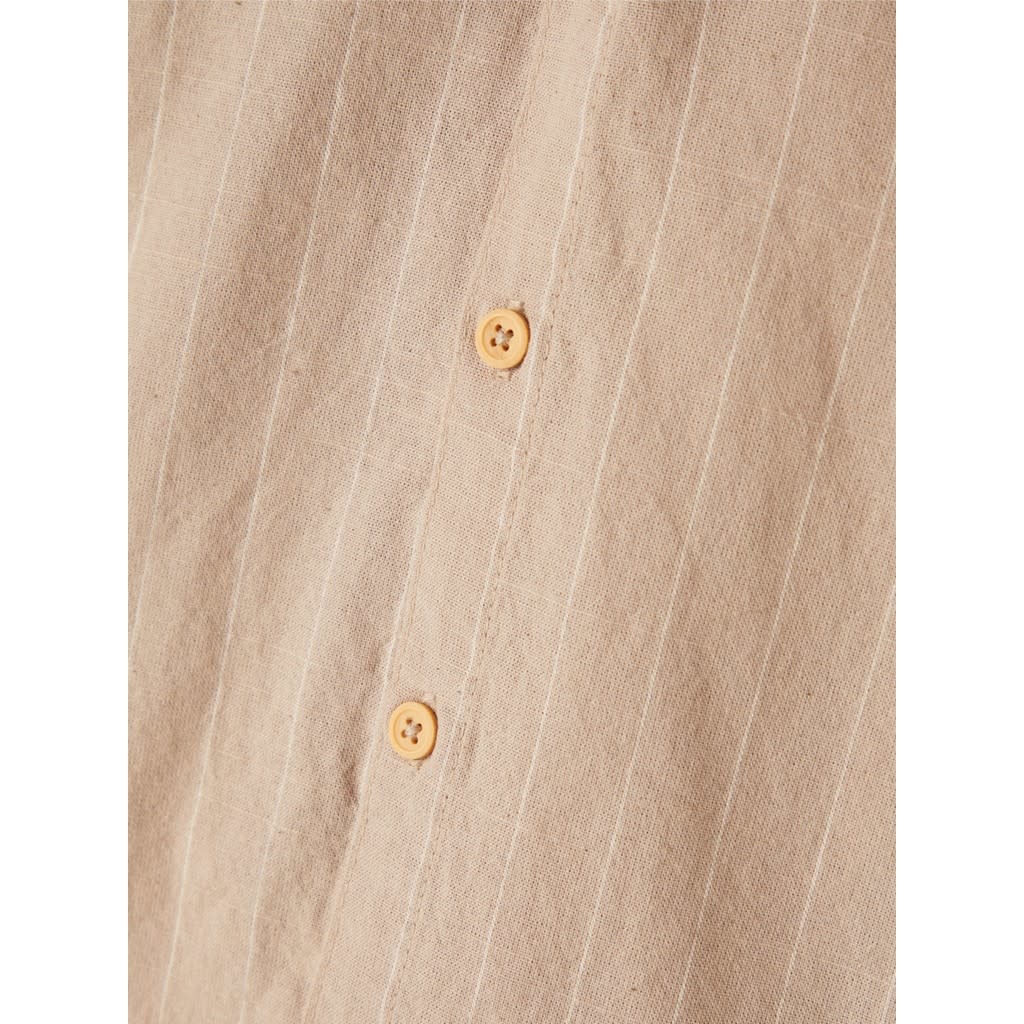 NMMHERAL LS SHIRT 13202573 Weathered Teak