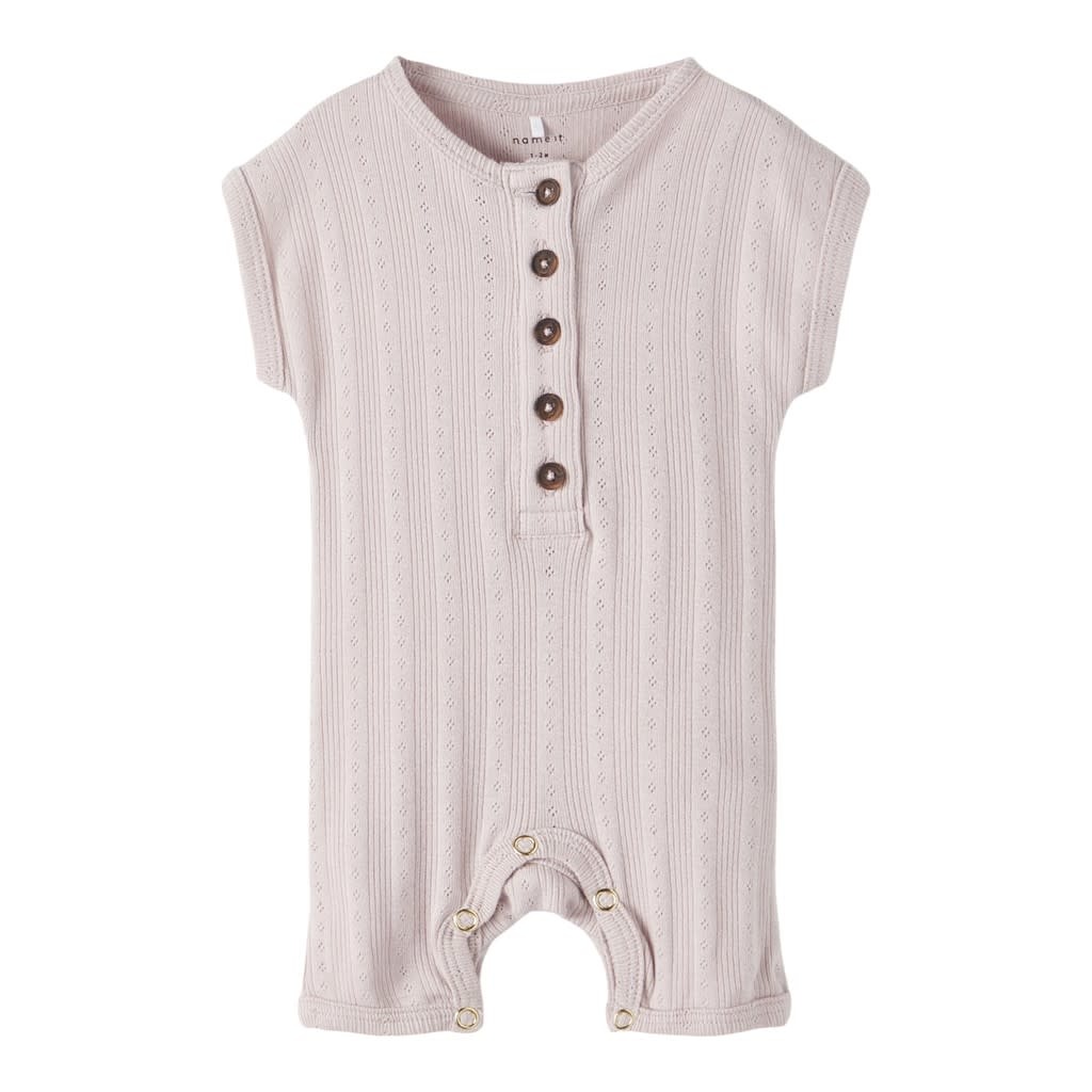 NBFHILMA SS SUNSUIT 13204601 Cloud Gray
