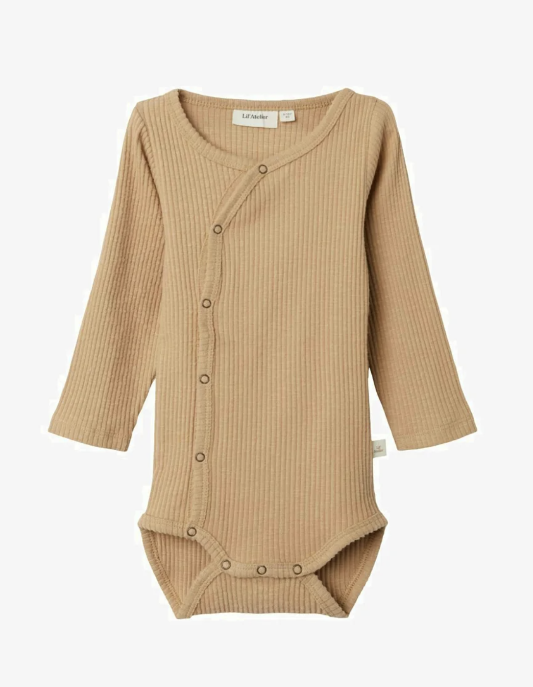 NBMRAJO LS SLIM WRAP BODY LIL 13207415 Iced Coffee
