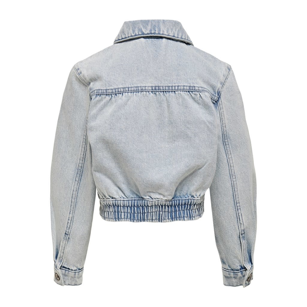 KOGFRIDA SHORT JKT DNM PIM856 15244692 Light Blue Denim