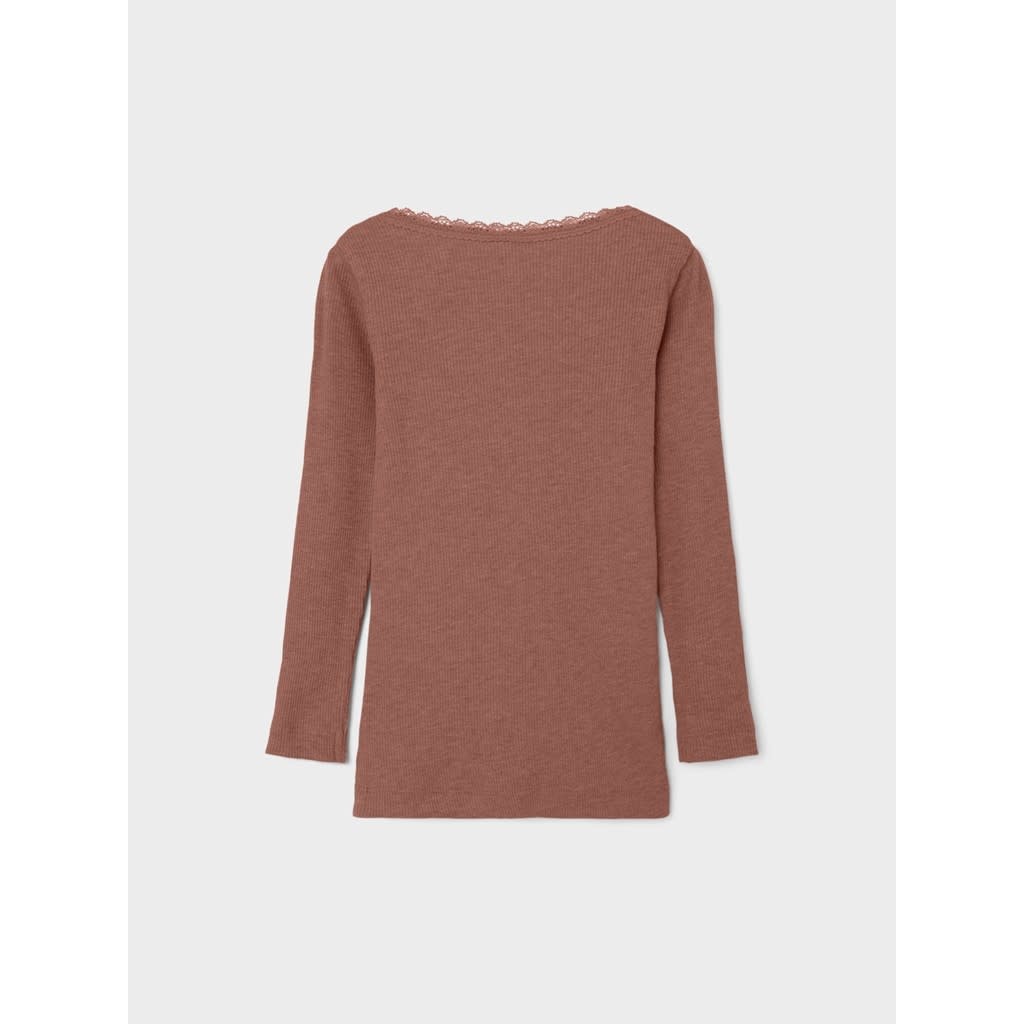 NMFKAB LS TOP NOOS 13198042 Cognac MELANGE