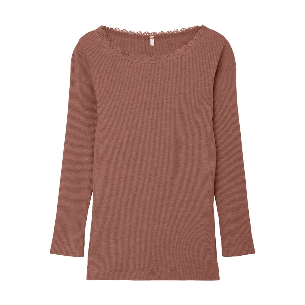 NMFKAB LS TOP NOOS 13198042 Cognac MELANGE