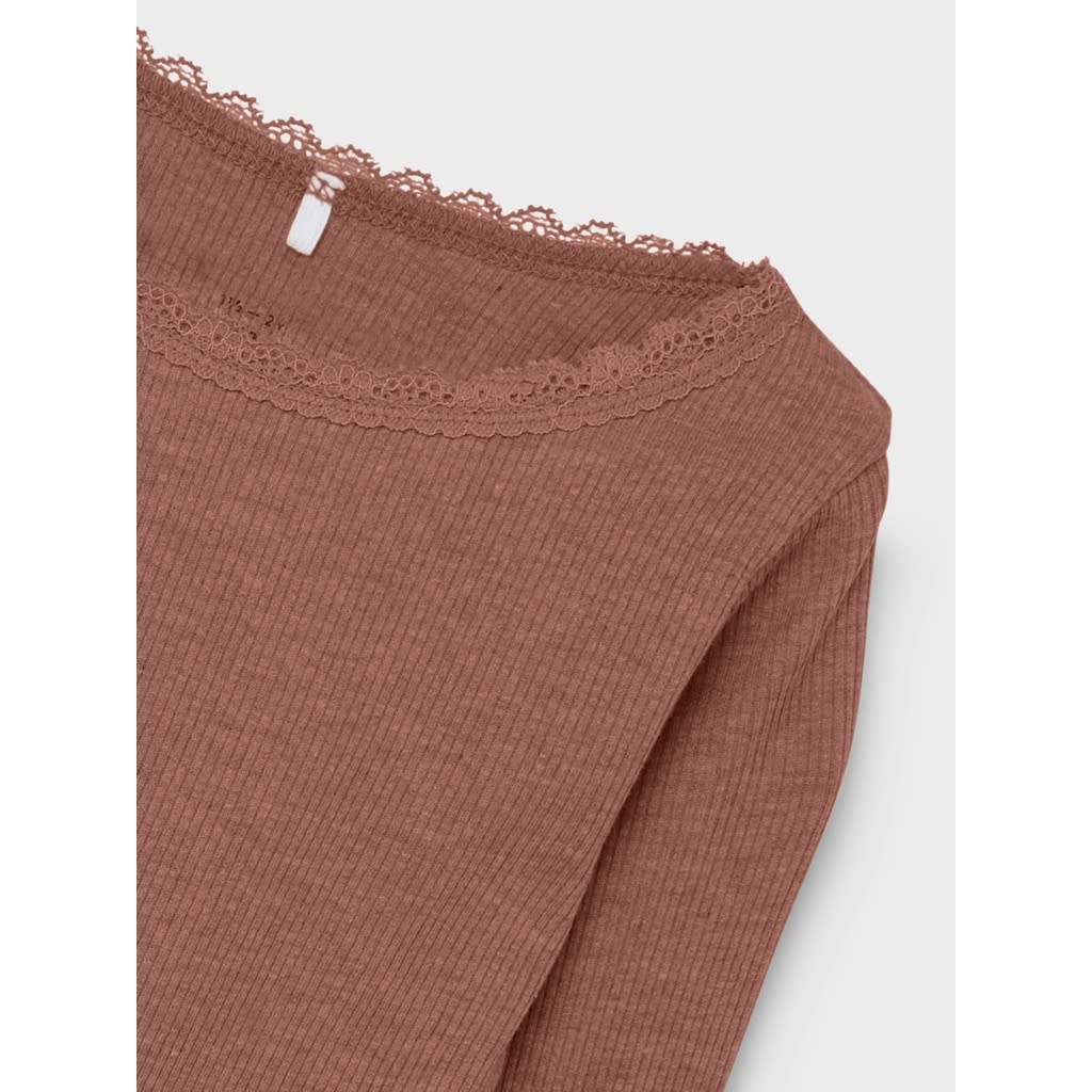 NMFKAB LS TOP NOOS 13198042 Cognac MELANGE
